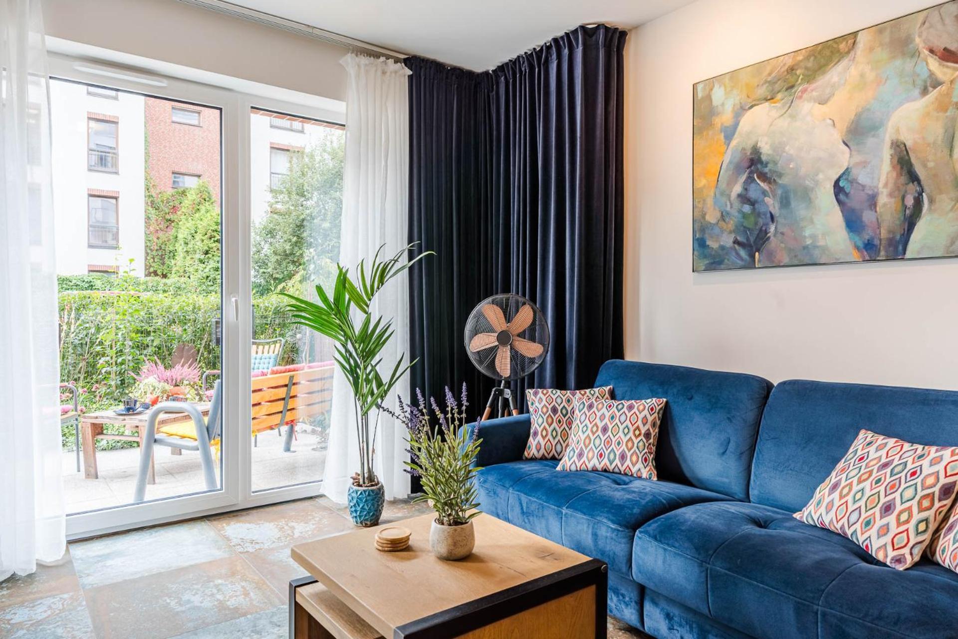 Riverside Garden Apartament Marina Гданск Екстериор снимка